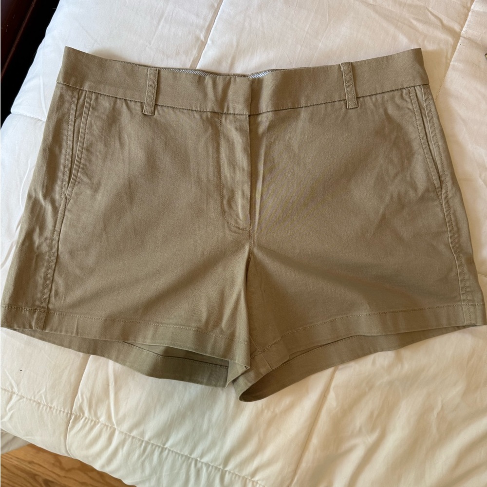 J. Crew Khaki Shorts NWOT
